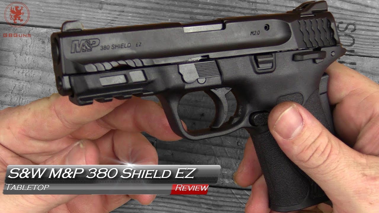 Обзор и полевая сборка нового настольного щита S&W M&P 380 Shield EZ
