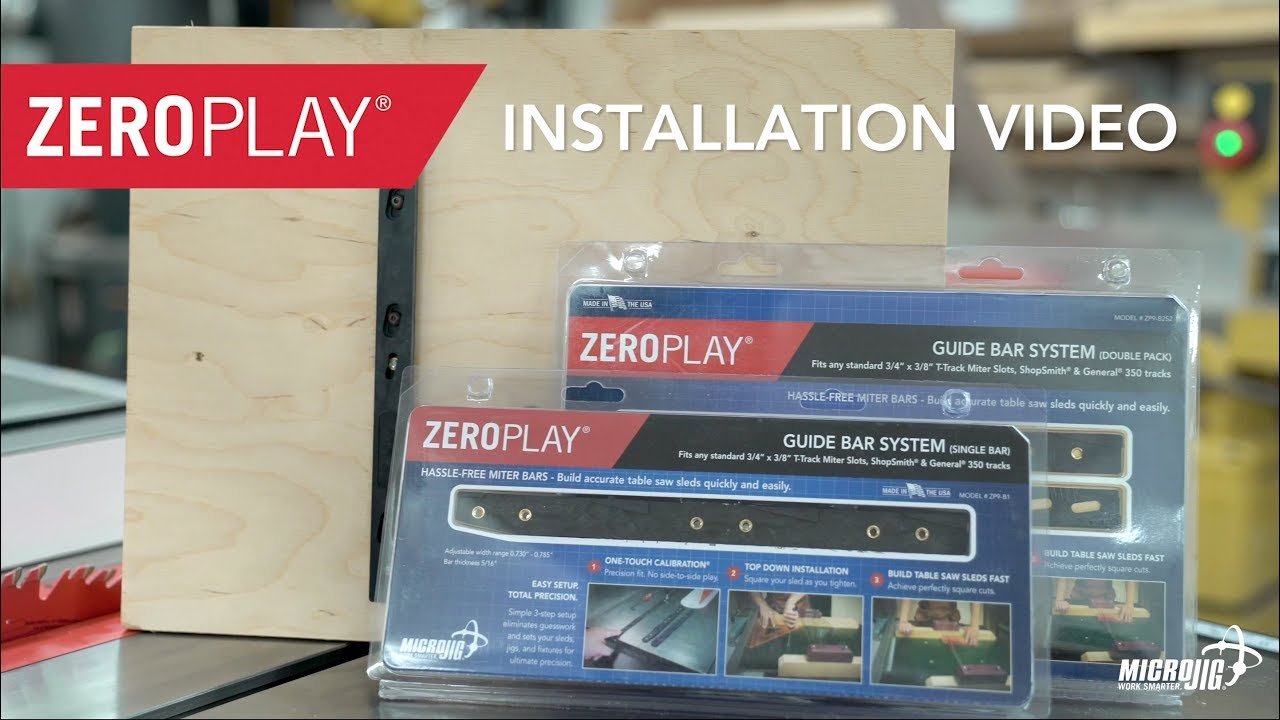 ZEROPLAY Miter Bars | Installation Video