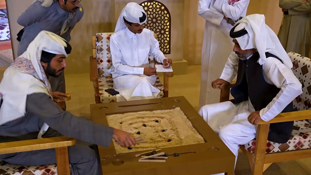منافسات لعبة السبر | مهرجان قطر للإبل