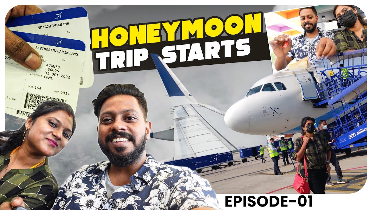 Our Honeymoon trip starts 😍 | Chennai to Kashmir Budget Trip | Complete guide - EP1 - தமிழில்