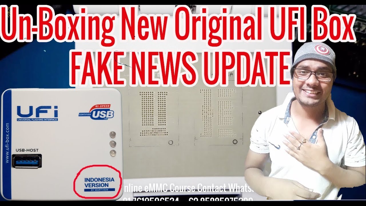 Un-Boxing Original UFI BOX With Free Goods  & Approve Fake News