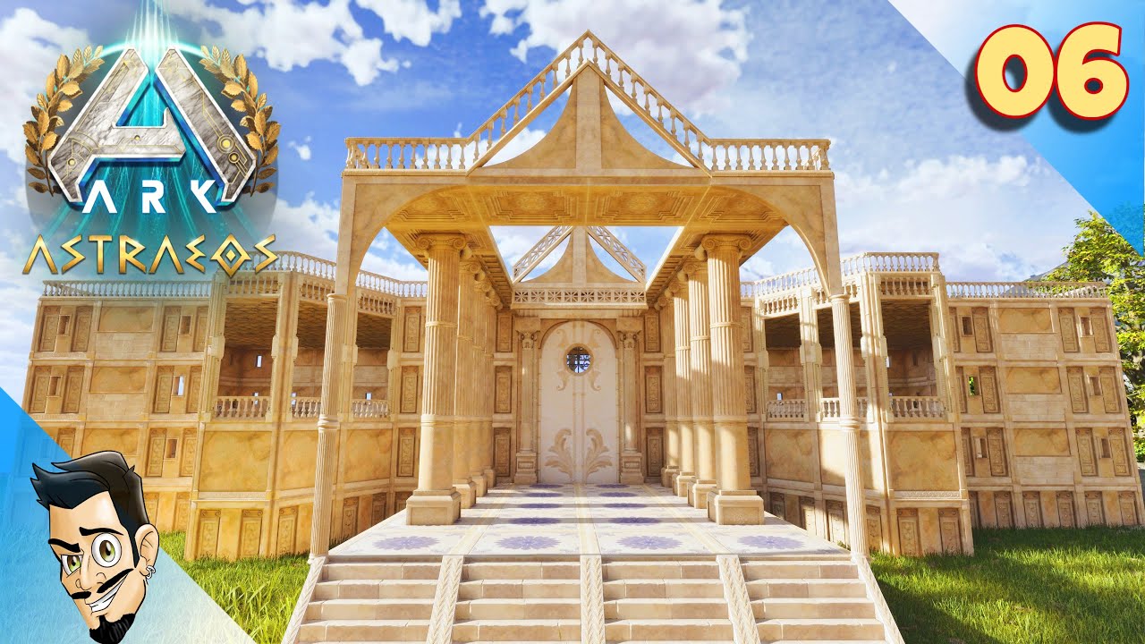 " ASTRAEOS " CONSTRUIRE UNE VILLA GRECQUE ! ep 6 ARK SURVIVAL ASCENDED FR -