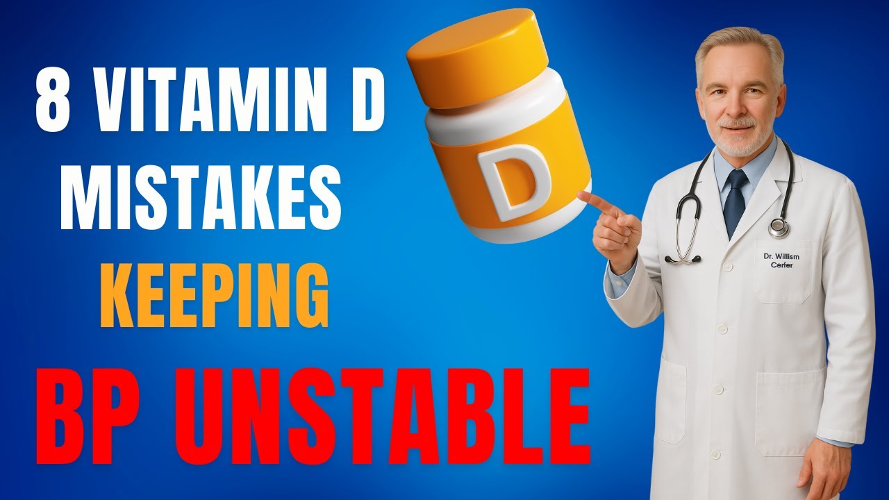 8 Vitamin D Mistakes That Keep Your Blood Pressure Unstable