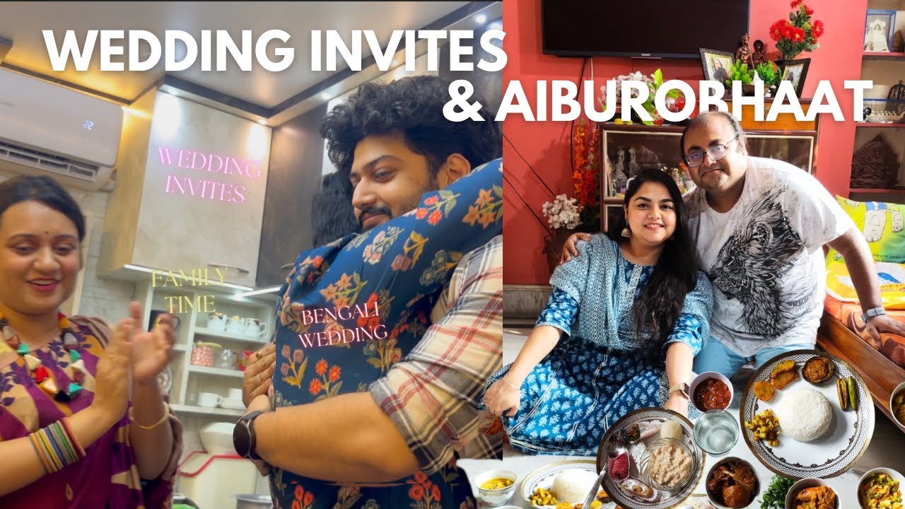 ✨Aiburobhaat from Mashirbari ❤️ & House Tour | Wedding Invitations 😍 
