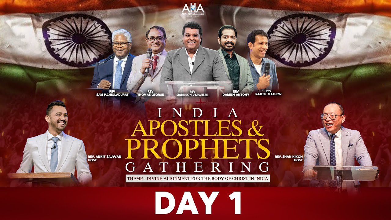 LIVE India Apostles & Prophets Gathering Session 2 [DAY 1] | Shan KIkon