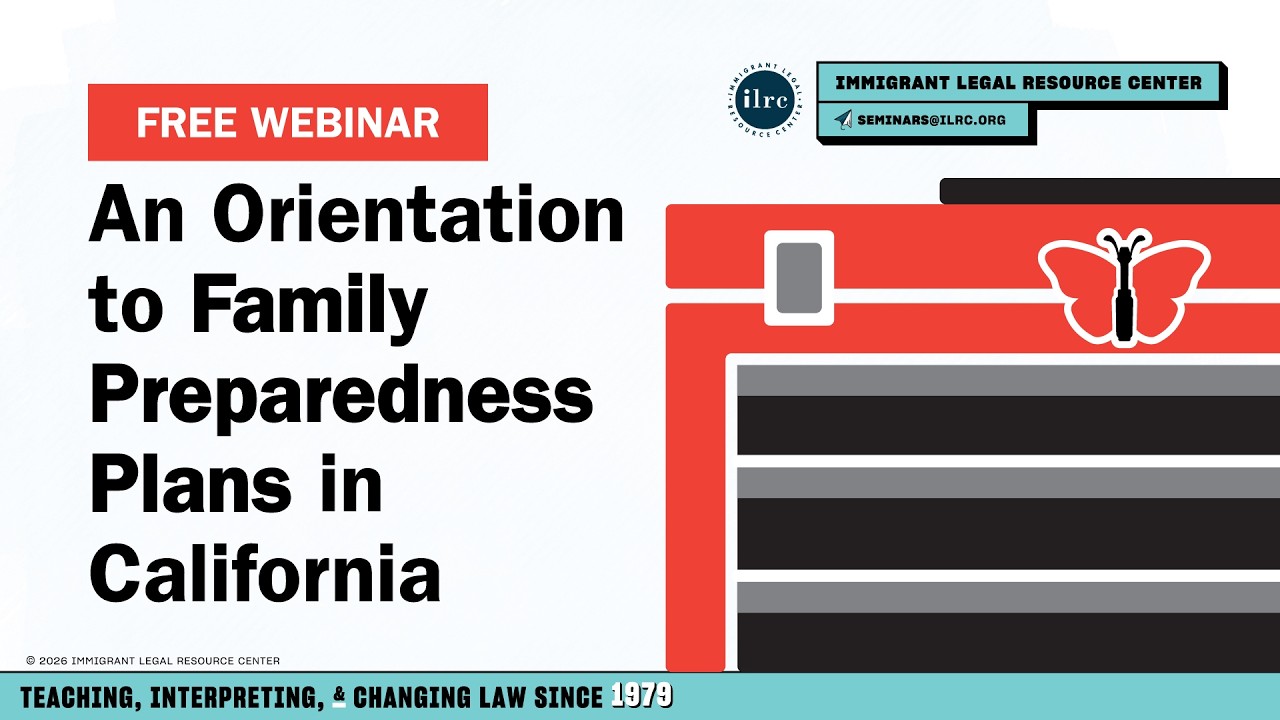 Family Preparedness Planning for Immigrant Families in California
