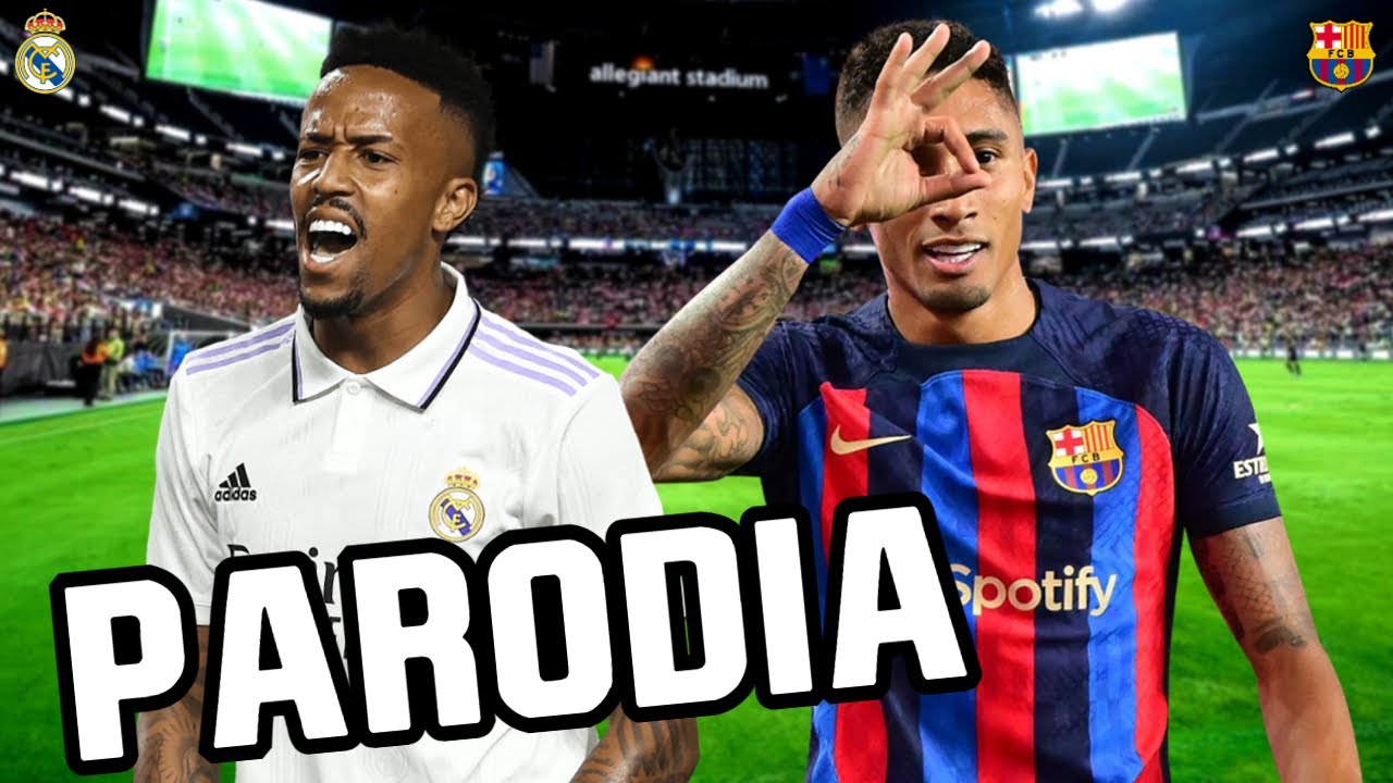 Canción Real Madrid vs Barcelona 0-1 (Parodia Me Porto Bonito - Bad Bunny ft. Chencho Corleone)