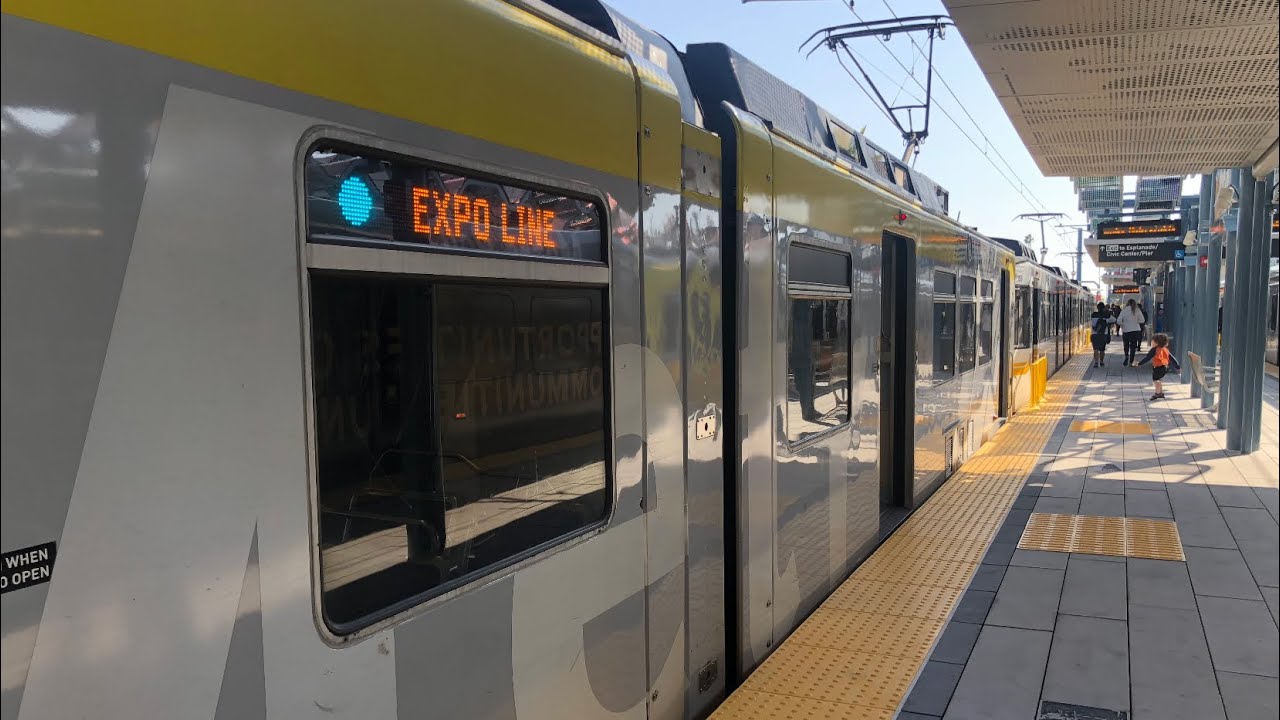 Metro Expo Line P865 107B Cab View From Santa Monica To Los Angeles