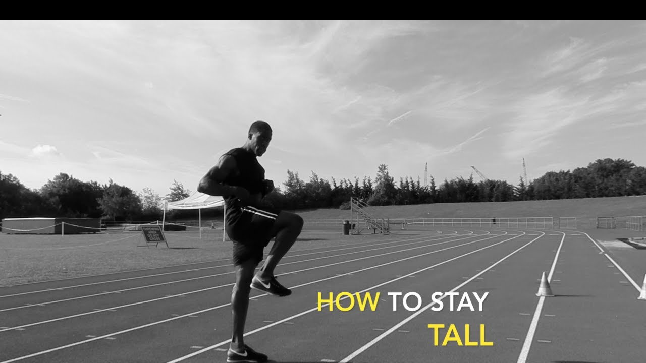 How to maintain good hip height whilst running.