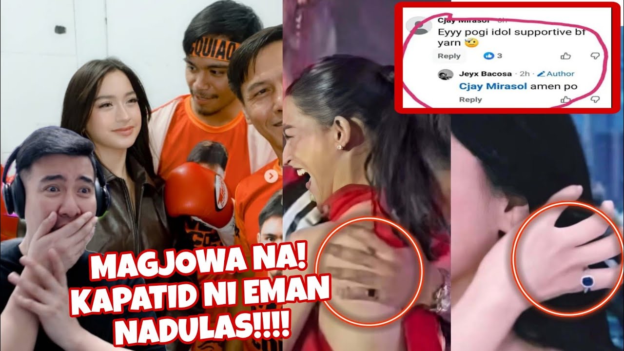 JILLIAN WARD AT EMAN PACQUIAO MAG JOWA NA BA ANG ESTDA NG JILLMAN!! GINALAW NG KAPATID ANG BASO!