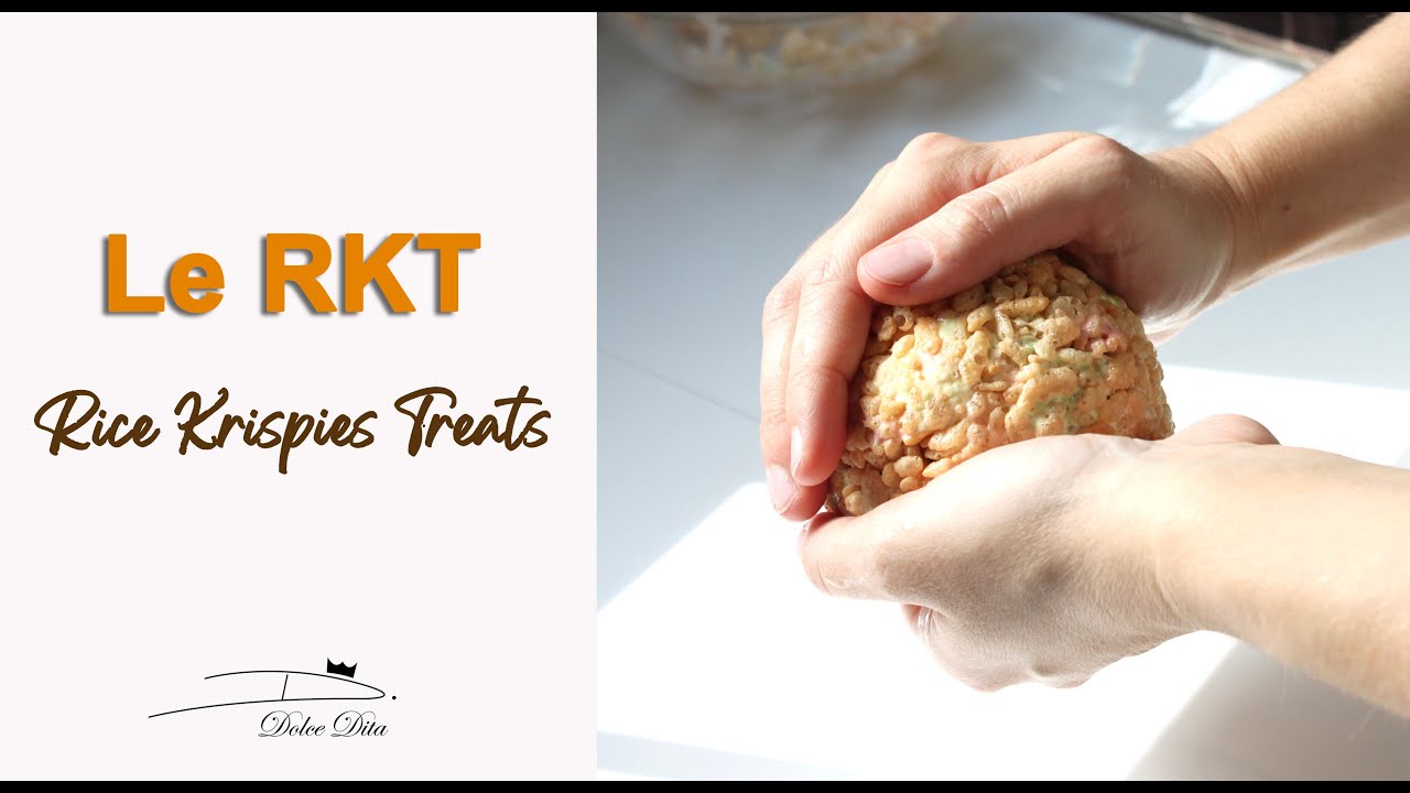 Tutoriel LE RICE KRISPIES TREATS (RKT) Recette Facile pour Décorer vos Gâteaux CAKE DESIGN + Astuces