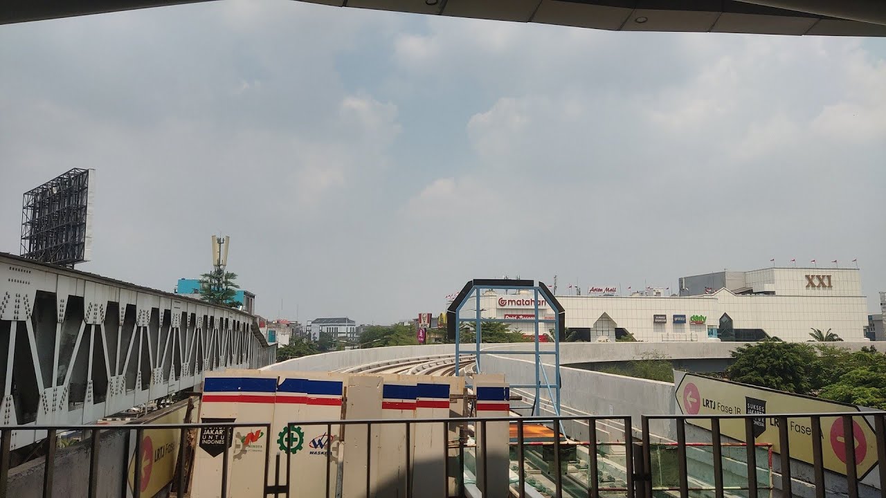 Update Proyek LRT Jakarta 1B Yang Kini Sudah Mencapai 61% Pengerjaan! 