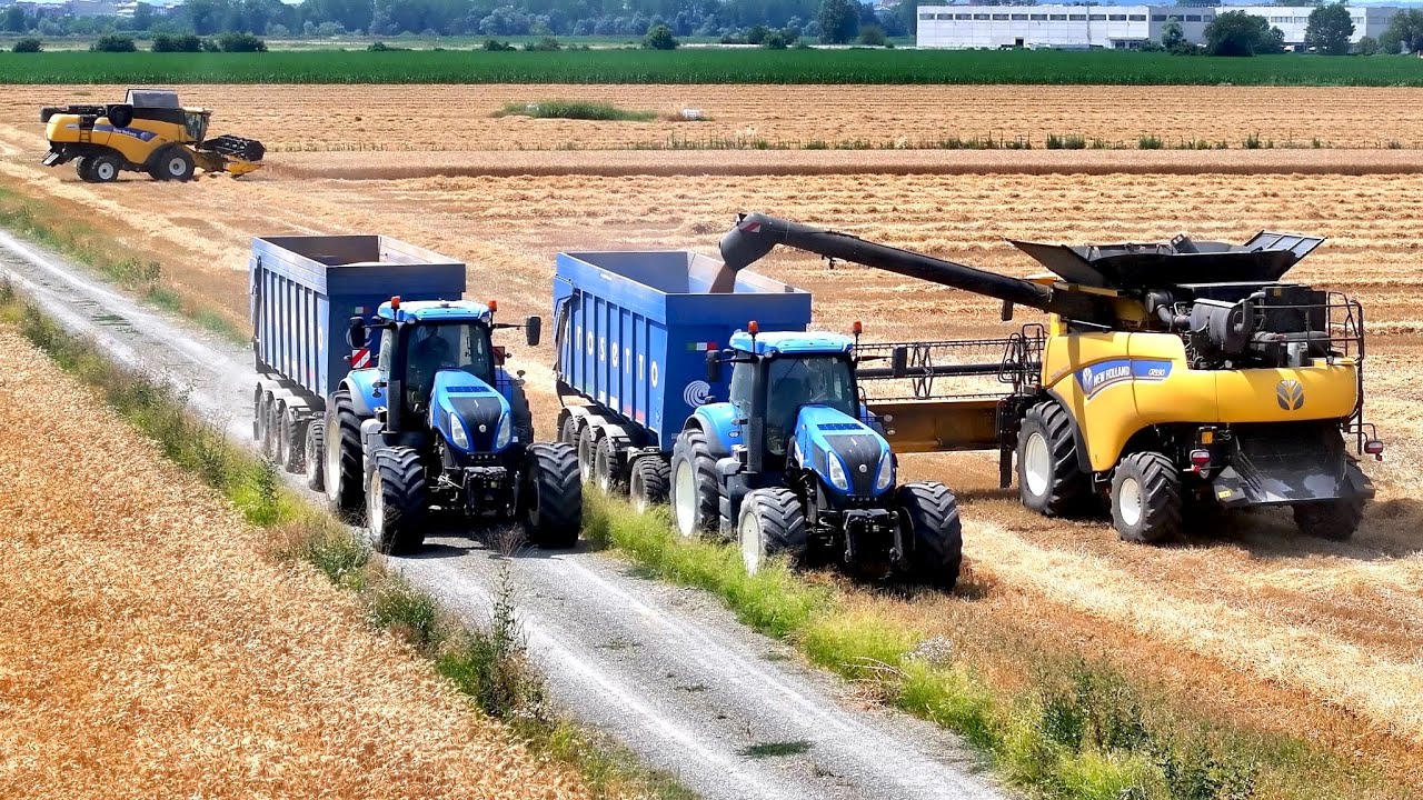 *TOP* New Holland CR9.90 - CX8070 - 2X T8.420 | Crosetto | BREZZI FARM