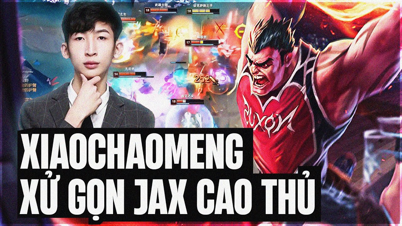 MANG NHẦM BẢNG NHƯNG DARIUS CỦA XIAOCHAOMENG VẪN XỬ GỌN CAO THỦ JAX GÁNH TEAM LẬT KÈO