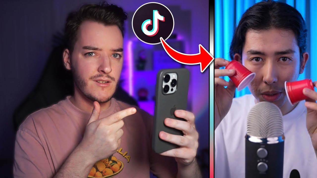 Reacting to ASMR TikToks