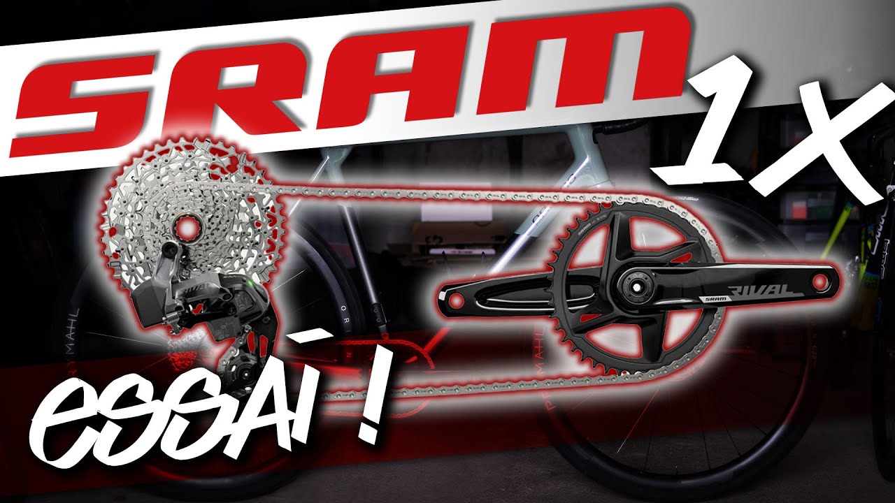 Titre : Du MONOPLATEAU sur un v&eacute;lo de route ? Vraiment ? 🤔 (SRAM Rival XPLR)