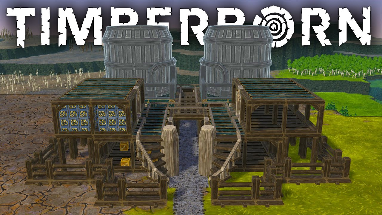 Curved Stairs Are A Game Changer!! | Let's Play - Timberborn S10 E2