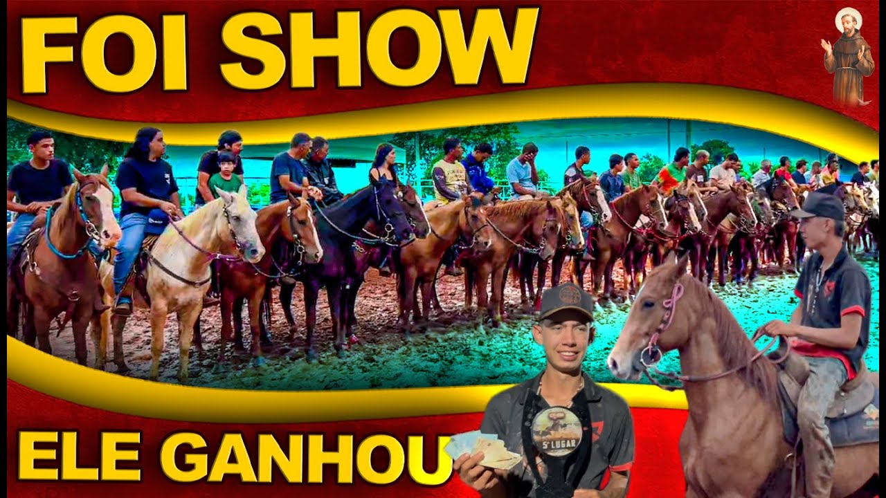Prova de Bruninho deu Muitos cavalos!!!