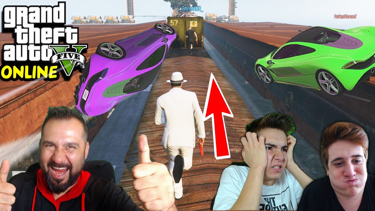 ARABALAR vs KOŞUCULAR! | EKİPLE GTA 5 ONLINE(GEREKSİZ ODA-FURKANYAMANHD)