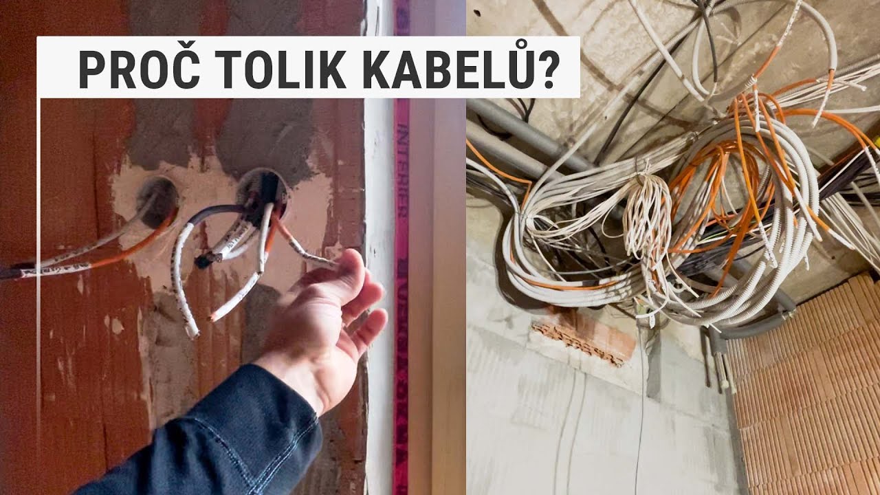 Slaboproud a silnoproud | Prohlídka instalací | #50 Stavba domu svépomocí
