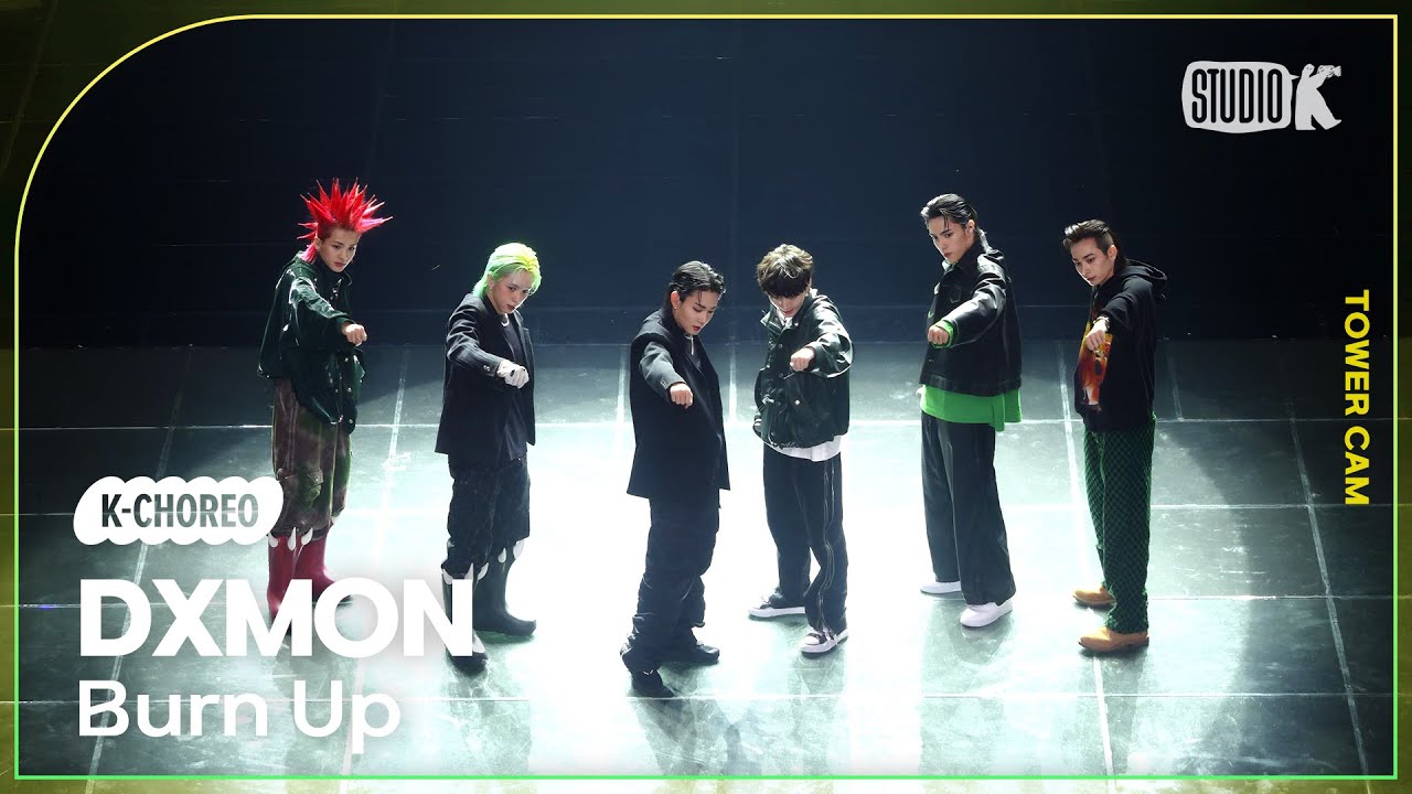 [K-Choreo Tower Cam 4K]  다이몬 직캠  'Burn Up' (DXMON Choreography) l @MusicBank KBS 240202