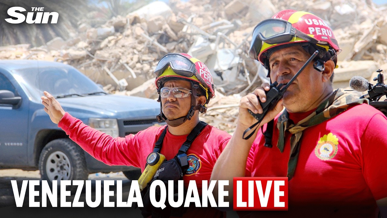 LIVE: Venezuela earthquake update as rescuers search rubble in La Guaira