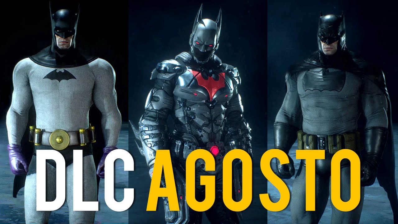 Batman Arkham Knight DLC AGOSTO : Avaliação das SKINS e MODO FOTOGRAFIA