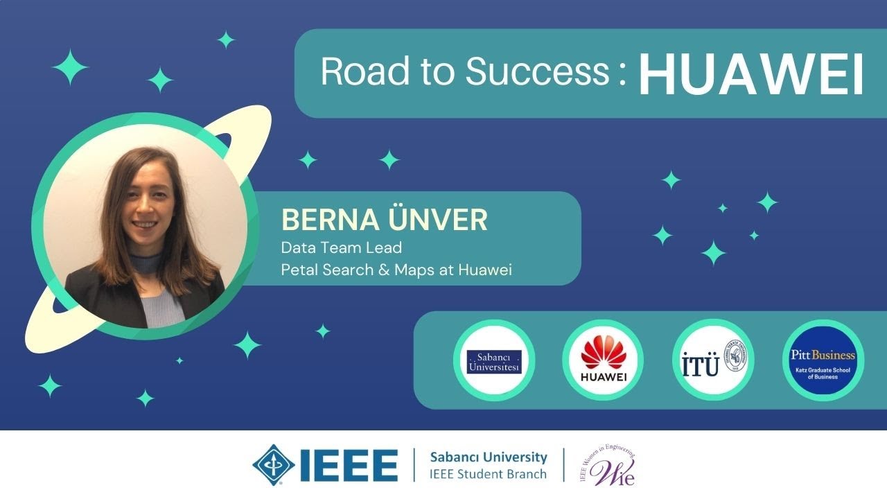 ROAD TO SUCCESS #1: Berna Ünver - HUAWEI