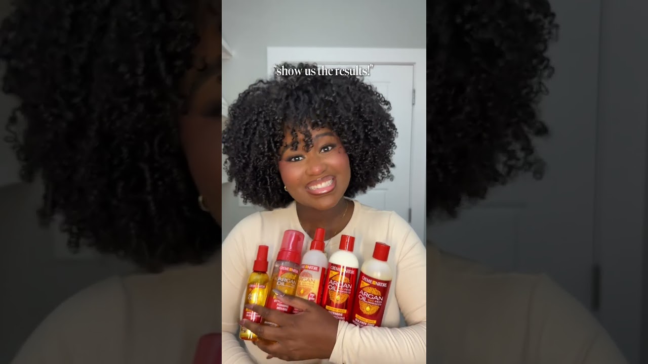 Wash and Go Magic Starts Here with Creme of Nature