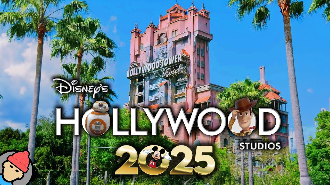 Disney's Hollywood Studios RIDES and ATTRACTIONS 2025 | Walt Disney World