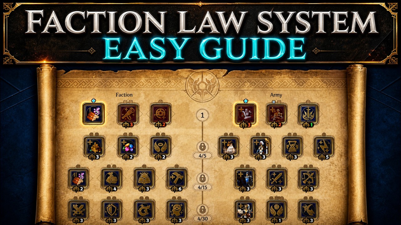 Faction Laws Guide For HEROES OF MIGHT AND MAGIC OLDEN ERA