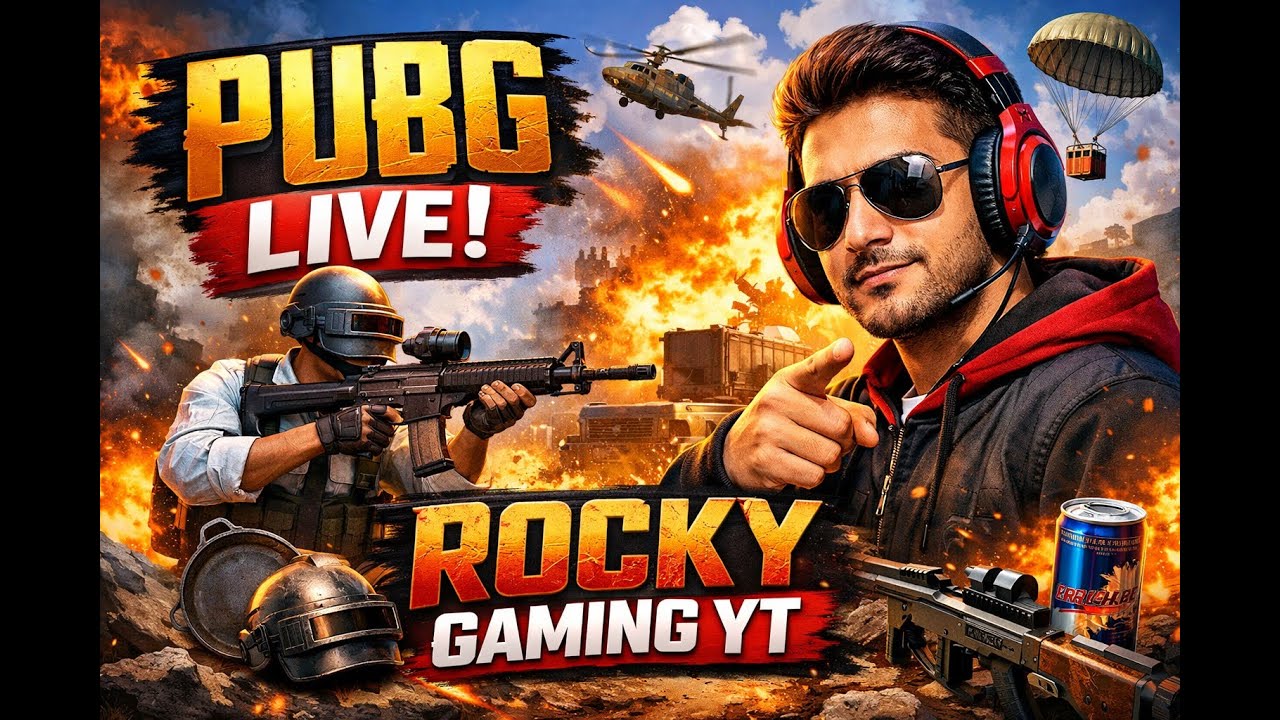 LIVE PUBG MOBILE ON YOUTUBE