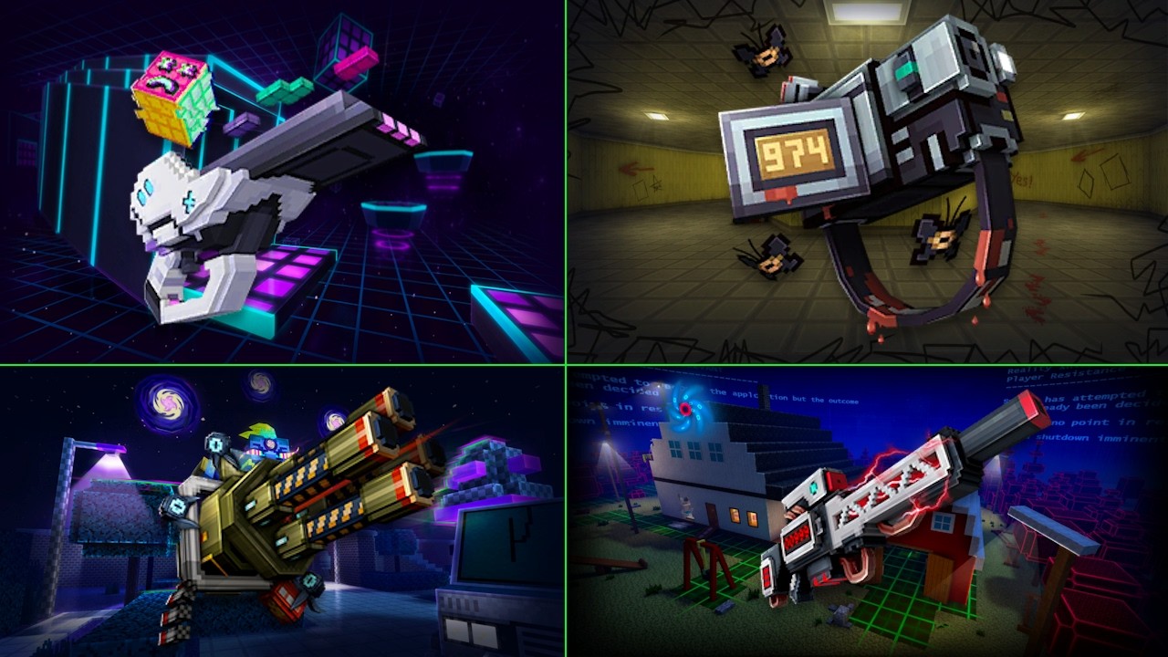 Pixel Gun 3D: All of the hidden weapons in World 5