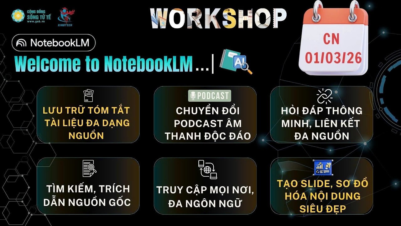 Workshop Kindtech | Hướng dẫn NotebookLM