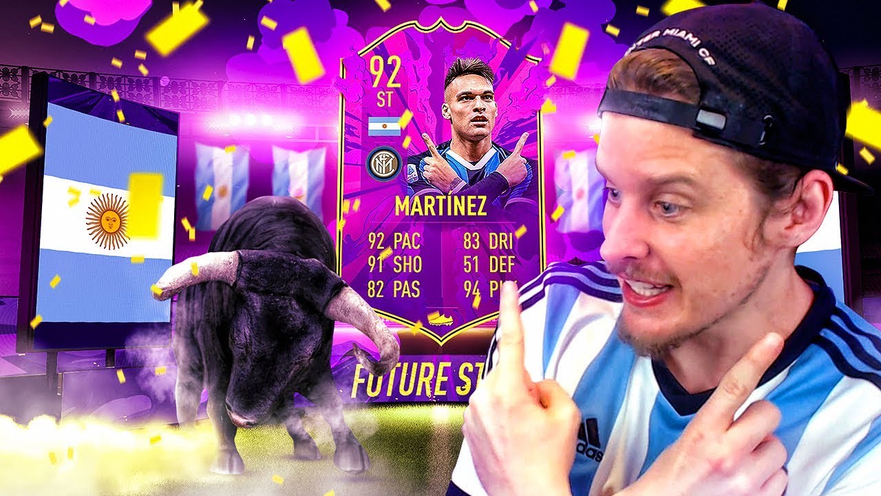 THIS CARD IS INSANE! 92 FUTURE STARS MARTINEZ PLAYER REVIEW! FIFA 20 Ultimate Team
