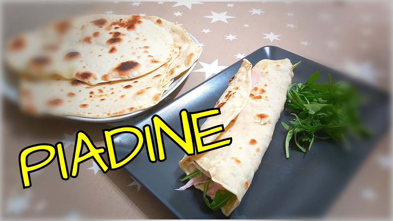 Piadine fatte in casa con Monsieur Cuisine Connect e Plus