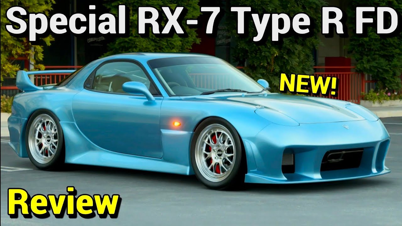 Обзор новой Mazda ɛ̃fini RX-7 Type R FD | Обновление 1.68 для Gran Turismo 7