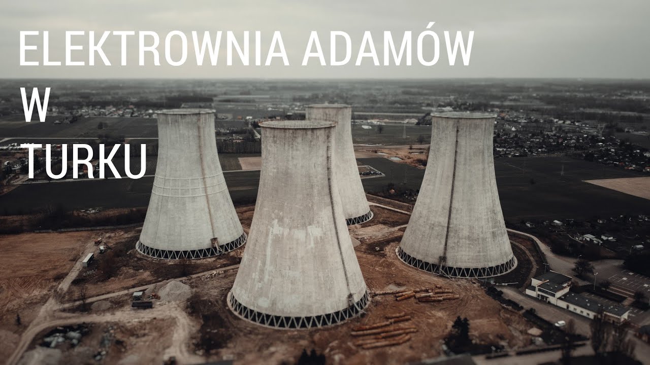 Nieczynna Elektrownia Adamów w Turku || 4K