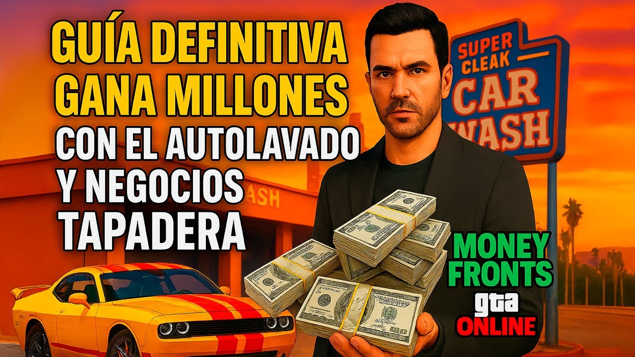 Gu&iacute;a DEFINITIVA 💰 Gana millones con el AUTOLAVADO y negocios tapadera &ndash; Money Fronts GTA Online