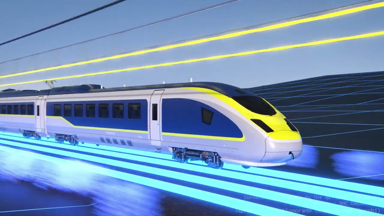 Docu : Eurostar - Docu - Extraits 3D Blender