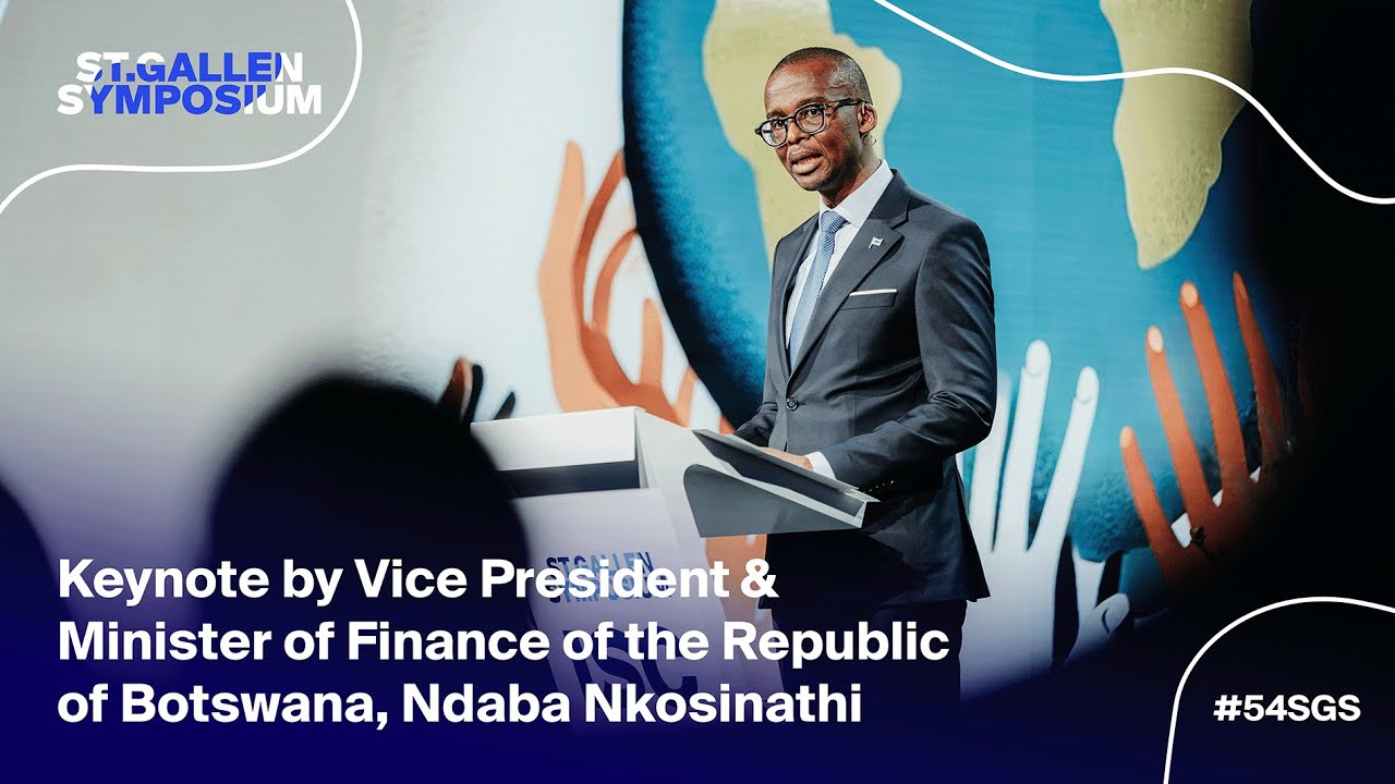 Keynote by Vice President&Minister of Finance of the Republic of Botswana, Ndaba Nkosinathi Gaolathe