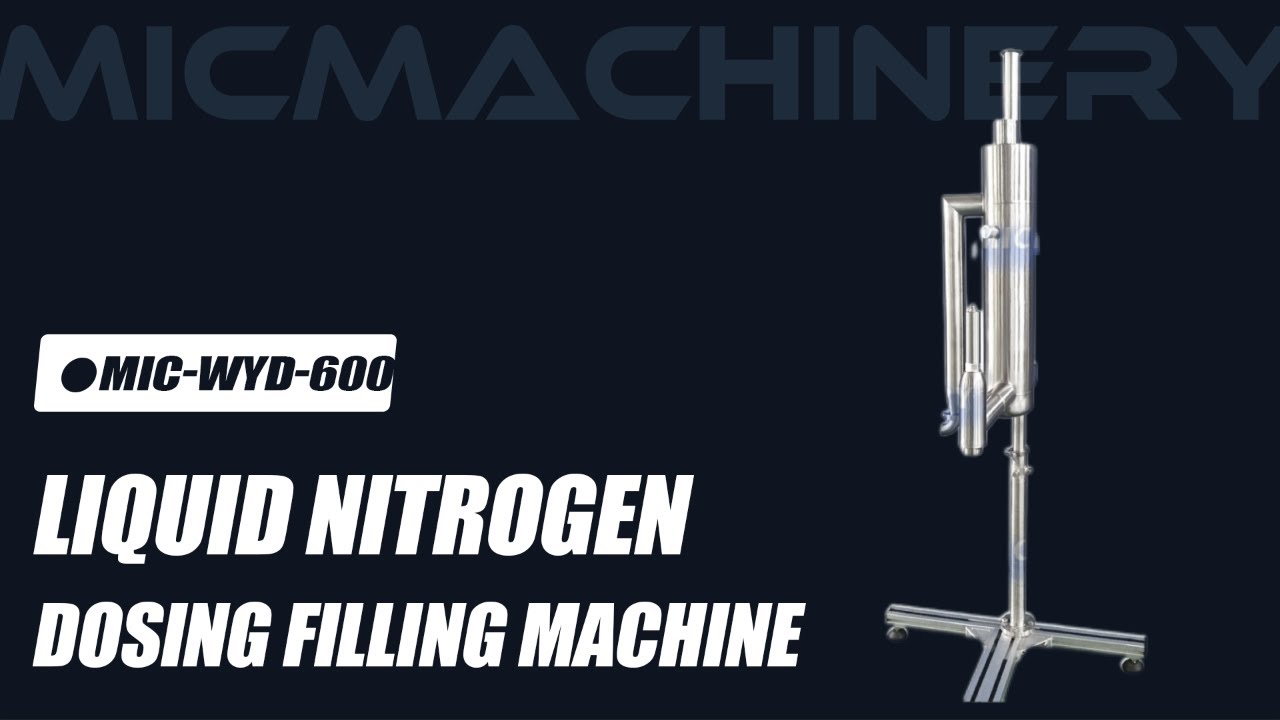 Liquid Nitrogen Dosing Filling Machine of 2025 Chinese Manufacture.Machinery