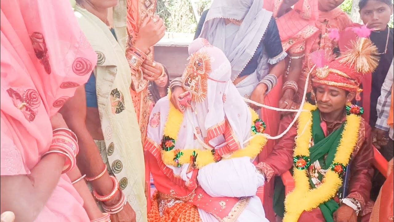adivasi samaj mein shadi❤️2022 // दुल्हन की विदाई 