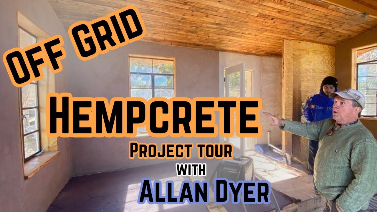 Off Grid Hempcrete Cabin Tour in Texas Hill Country