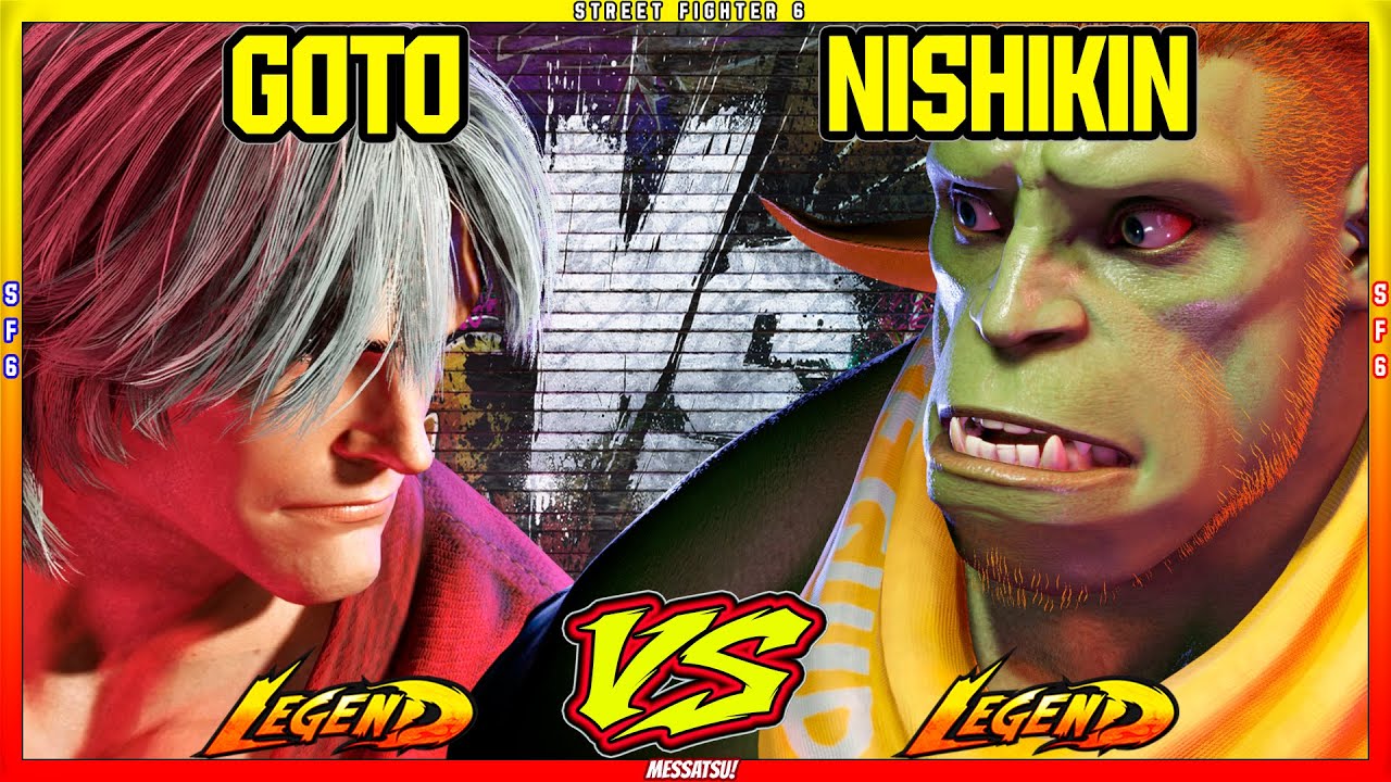 SF6 Goto (Ken) VS Nishikin (Blanka)💥Messatsu💥