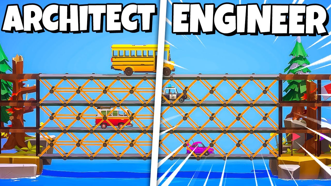 When SQUARES are better than TRIANGLES in Poly Bridge 3!