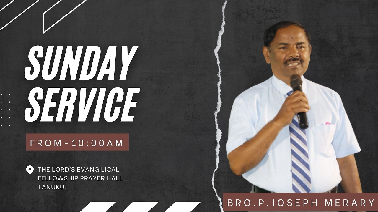 The Lords  Evangelical Fellowship Sunday Worship  ||08-02-2026||