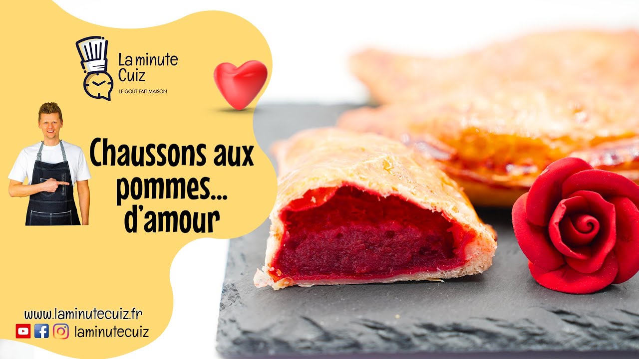 Chaussons aux pommes...d'amour / La Minute Cuiz