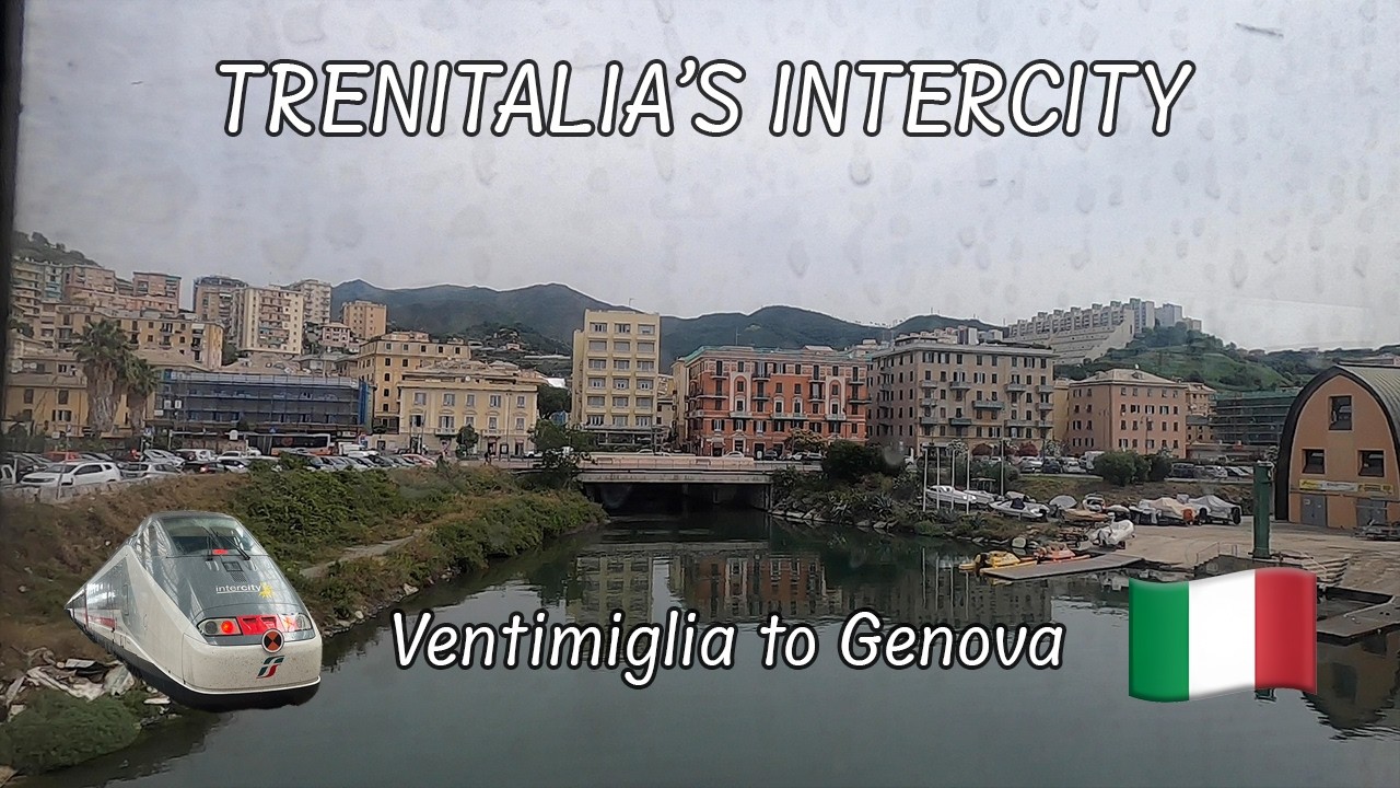 Full Ride: Ventimiglia to Genova across Italy - Trenitalia's Intercity