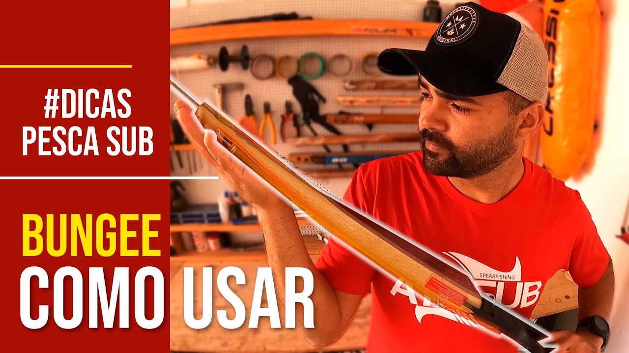 Dica pesca Sub - BUNGEE
